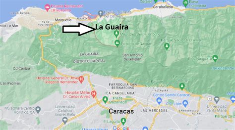 ¿Dónde está La Guaira Venezuela? Dónde queda La Guaira - ¿Dónde está la ciudad?