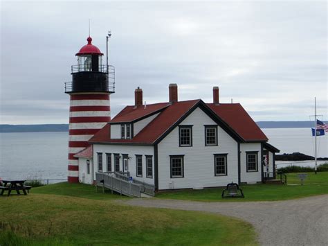 West Quoddy Head Lighthouse | Maine lighthouses, Lubec, Lighthouse