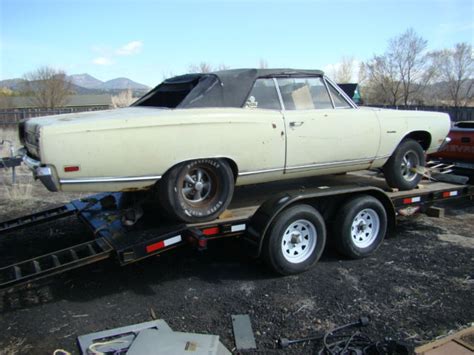 1969 Plymouth Satellite Convertible 6.3 Base - RH27H9GXXXXXX