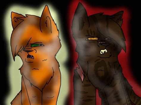 Firestar Vs Tigerstar by StarTheWolfPuppy on DeviantArt