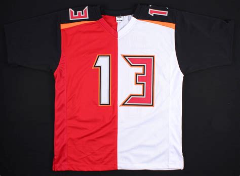 Mike Evans Signed Buccaneers Home / Away Split Jersey (PSA COA) | Pristine Auction