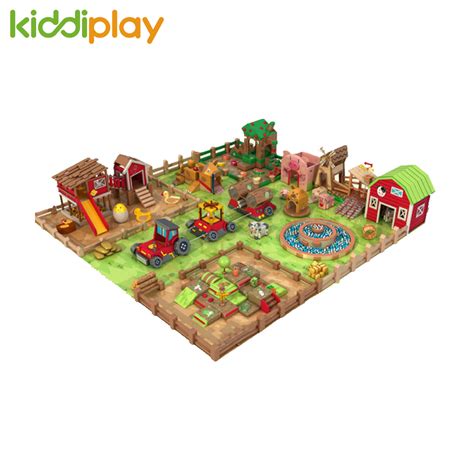 Farm Theme Soft Toddler Play for Kindergarten - Buy Indoor Playground ...