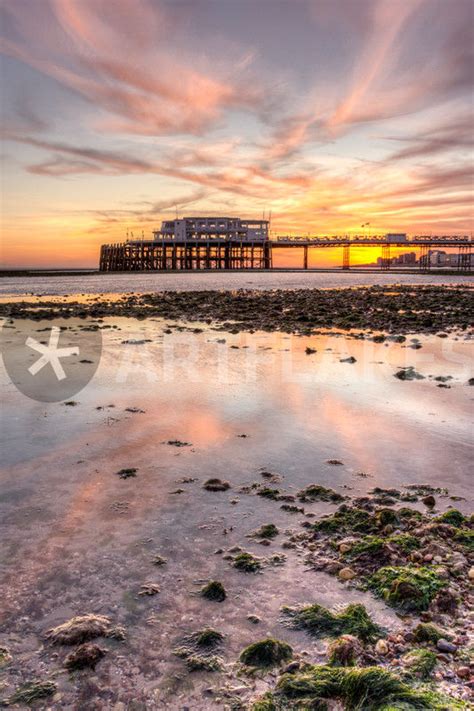 "A very low tide" Photography art prints and posters by Malc McHugh - ARTFLAKES.COM