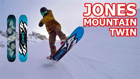 Jones Mountain Twin Snowboard Review - YouTube