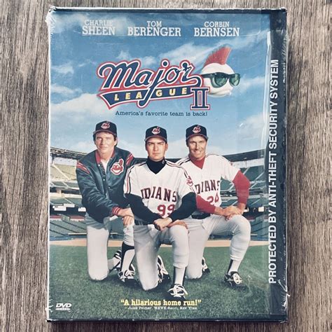 Major League II DVD Movie Charlie Sheen Tom Berenger Corbin Bernsen NEW ...