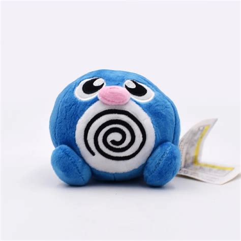 2017 Free Shipping New Cartoon Anime Poliwag Poliwhirl Soft Stuffed ...