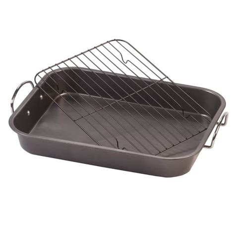 Roasting Pan with Rack - Walmart.com - Walmart.com