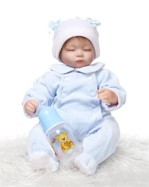 Reborn Baby Boy Dolls For Adoption 42cm Soft Lifeliake Silicone Reborn ...