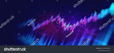 Financial Chart Line Graph Stock Market Stock Illustration 2193328255 ...