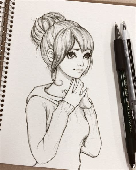 Student girl - sketch by ohayorinka on DeviantArt