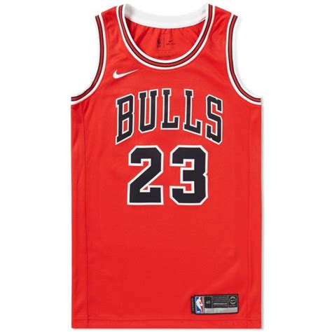 Nike Michael Jordan Chicago Bulls Swingman Jersey University Red | END ...