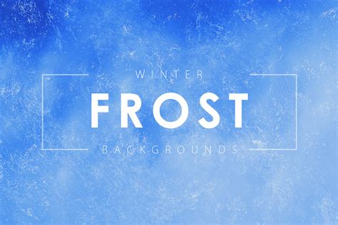 Winter Frost Backgrounds Graphic by ArtistMef · Creative Fabrica