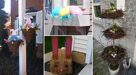 10 Cool Decorations Brighten Up Your Easter Front Porch – LazyTries