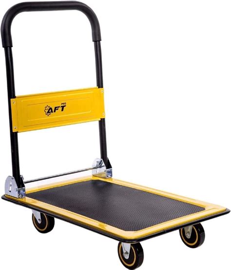 Amazon.com: Push Cart Dolly AFT PRO USA Push Platform Truck Folding Rolling Flatbed Cart 360 ...