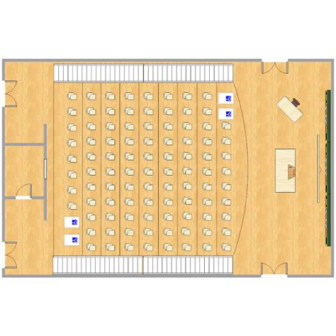 Lecture Hall Seating Chart