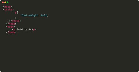 How to make text bold using CSS?