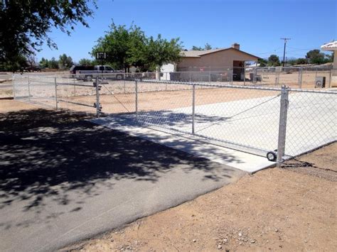 Chain-Link Gate Installation