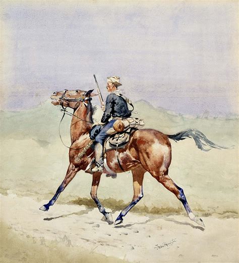 Image detail for -Frederick Remington Paintings Prints Reproductions American Indian Wars ...