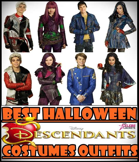 Descendants 2 Leather Costume Jackets Carlos Descendants, Dove Cameron Descendants, Disney ...