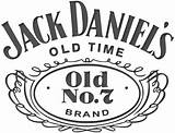 Jack Daniels Logo Sketch Coloring Page sketch template