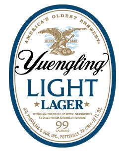 Light Lager - Yuengling Brewery - Untappd