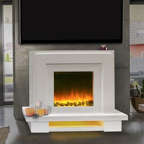 Brand New Sorrento Electric Fire Fireplace Free Standing Modern Surround Mantelpiece Heater | in ...