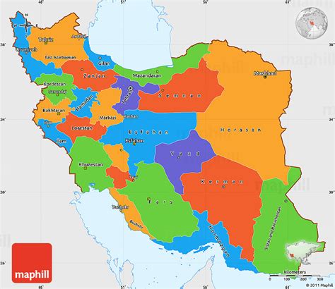 Tehran Latitude Map