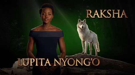 Lupita Nyong'o is Raksha - Disney's The Jungle Book - YouTube