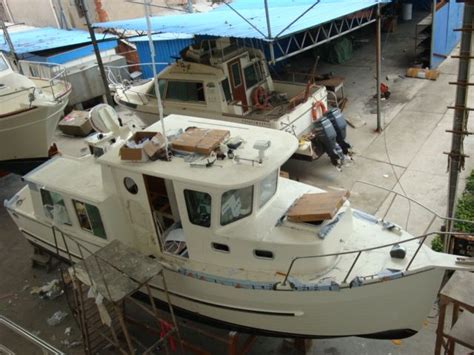 North Pacific Yachts 28 First Hull, Overhead Stbd Bow -- Photo: NPY | Yacht boat, Tug jobs, Boat