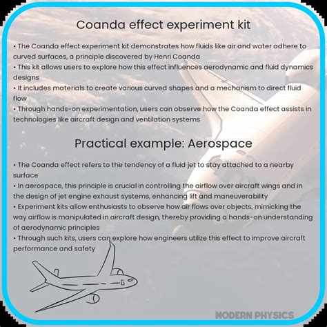 Coanda Effect Experiment Kit | Fluid Dynamics, DIY, STEM Education