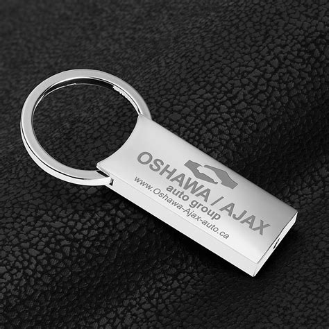 Geneva Laser Engraved Metal Keyholder - Innovation Line Canada