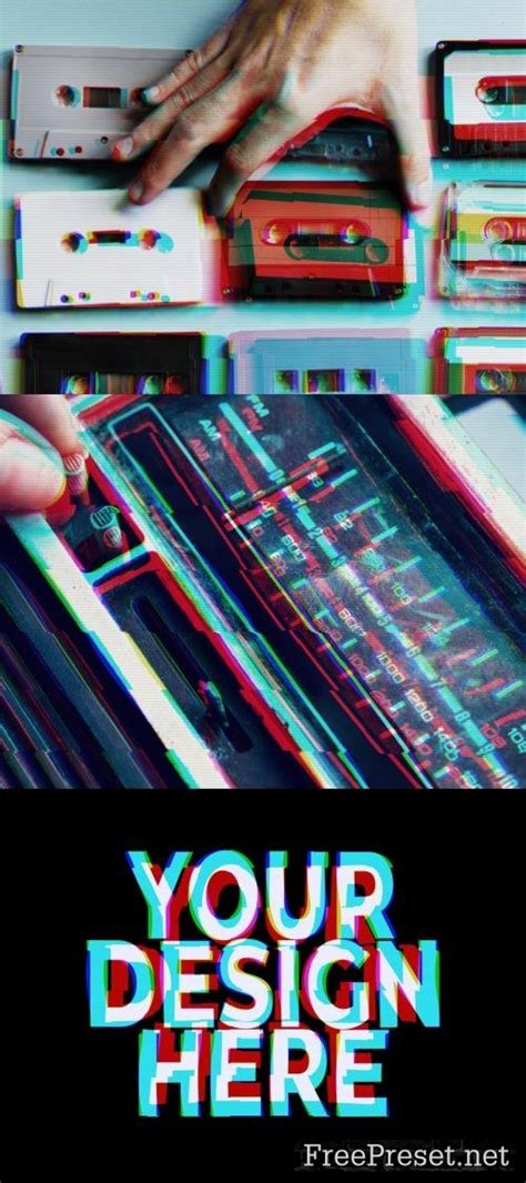 VHS Glitch Effect for Photoshop 459755459