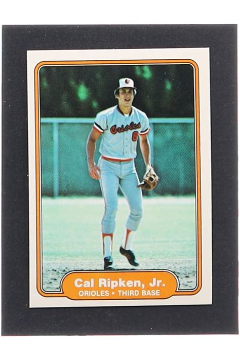 Cal Ripken 1982 Fleer #176 RC | Pristine Auction