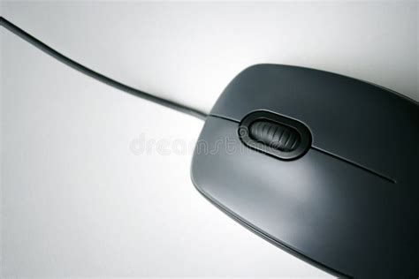 Black computer mouse stock photo. Image of wheel, optical - 24930084