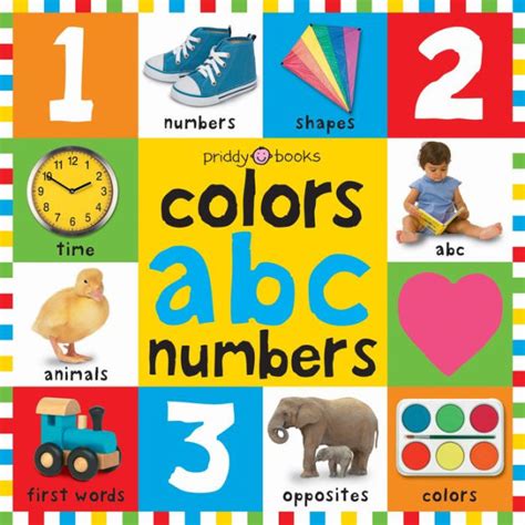 Colors, ABC, Numbers (Bright Baby Series) by Roger Priddy, Board Book | Barnes & Noble®