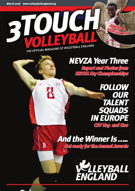 3Touch Volleyball Magazine March 2016 by Volleyball England - Issuu