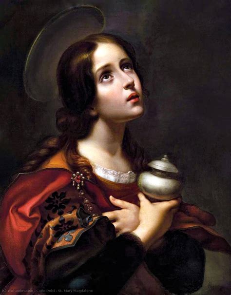 St. Mary Magdalene by Carlo Dolci (1616-1686, Italy) | Art Reproductions Carlo Dolci | WahooArt.com