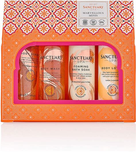 Sanctuary Spa Gift Set Marvellous Minis Travel Gift Box With | Etsy