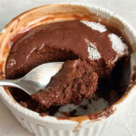 Easy Single Serve Chocolate Soufflé