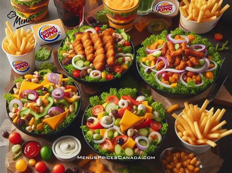 Burger King Salad Menu - October 2024 Updated