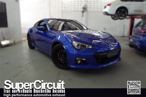 SUPERCIRCUIT Exhaust Pro Shop: Subaru BRZ full exhaust customization