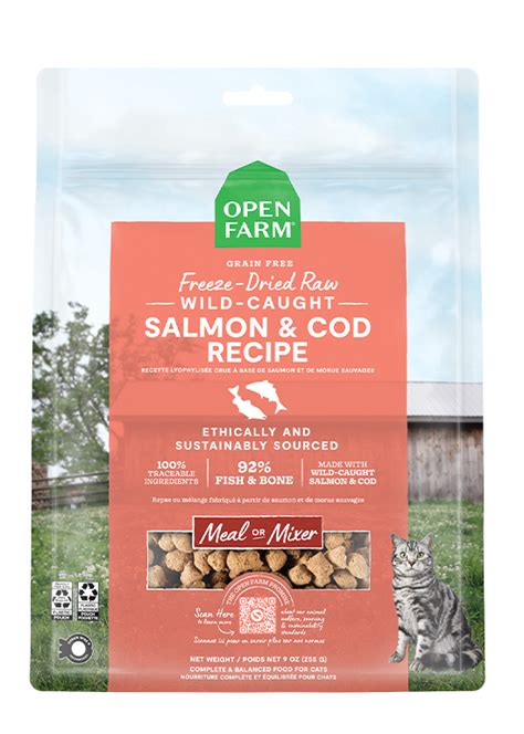 Freeze Dried Raw Cat Food & Toppers | Open Farm