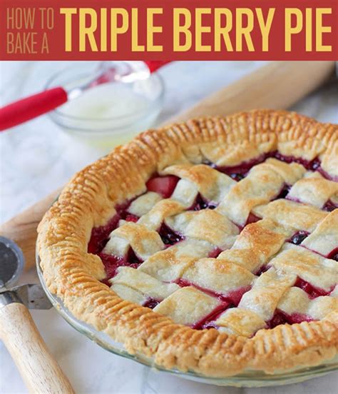 Triple Berry Pie Recipe for You DIY Dessert Divas DIY Ready