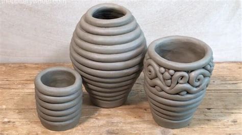 Easy Coil Pots – 3 Ways to Make Simple Coil Pots