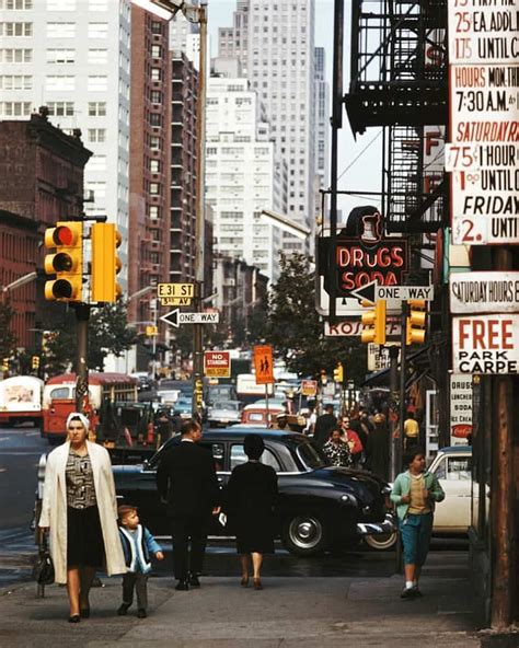 Retro New York on Instagram: “31st and 3rd Avenue, 1952. 📸: Ernst Haas” Urban Photography ...