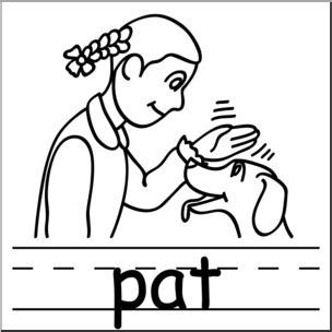 pat clipart black and white 10 free Cliparts | Download images on Clipground 2024