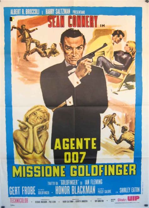 "GOLDFINGER" MOVIE POSTER - "GOLDFINGER" MOVIE POSTER