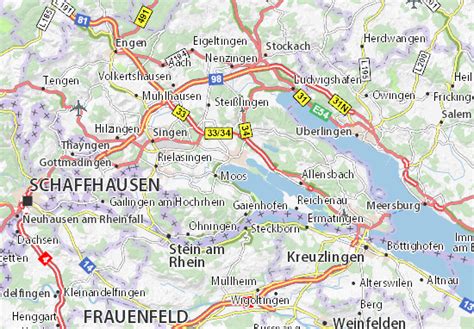 MICHELIN Radolfzell am Bodensee map - ViaMichelin