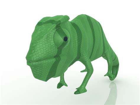 Chameleon 3D model - Download Free 3D models