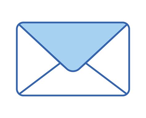 blue envelope design 4309617 Vector Art at Vecteezy